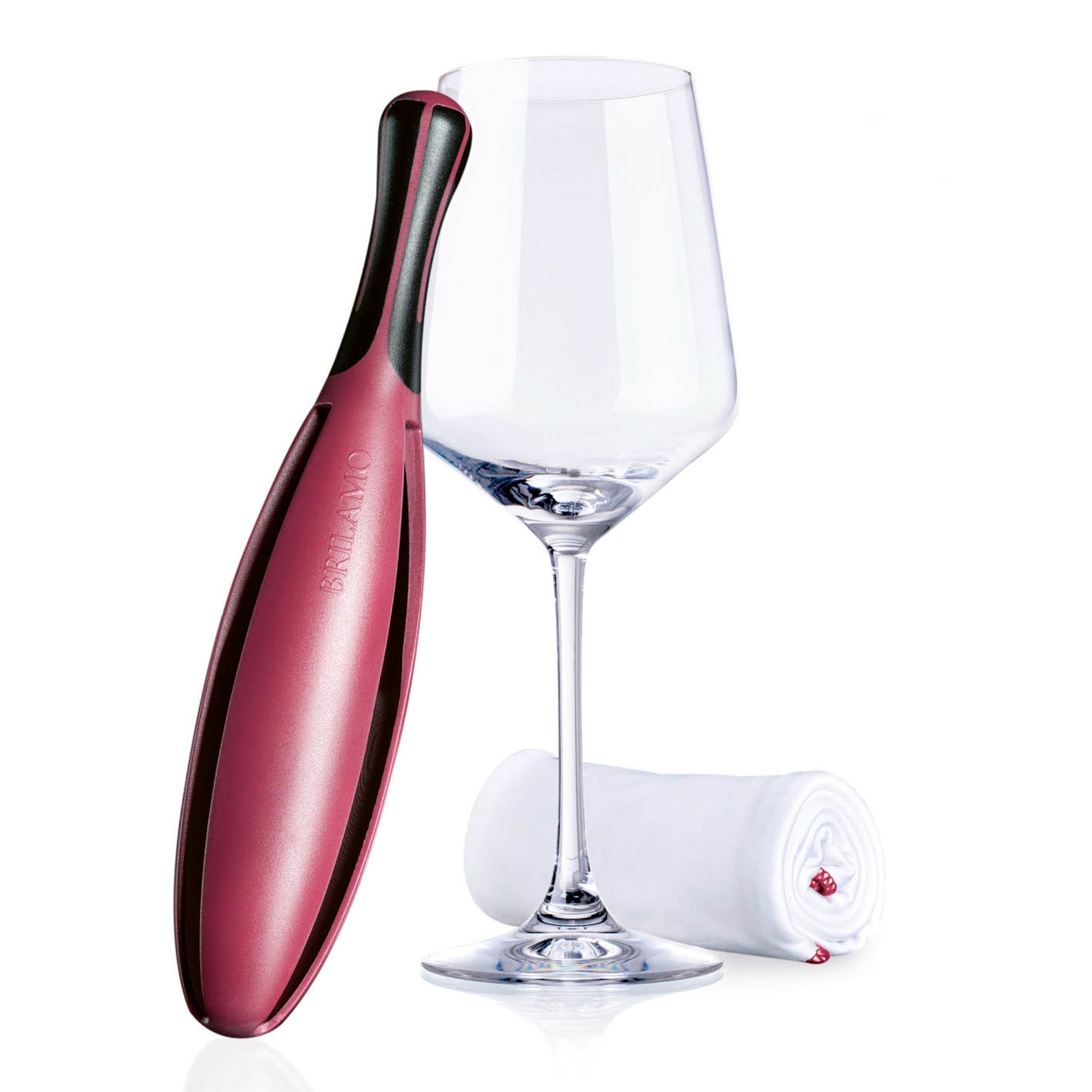 Bar Professional Glazenpolijststaaf met wijnglas