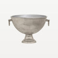 Bar Professional Vintage Champagnerkühler-Schale Aluminium 47 Cm