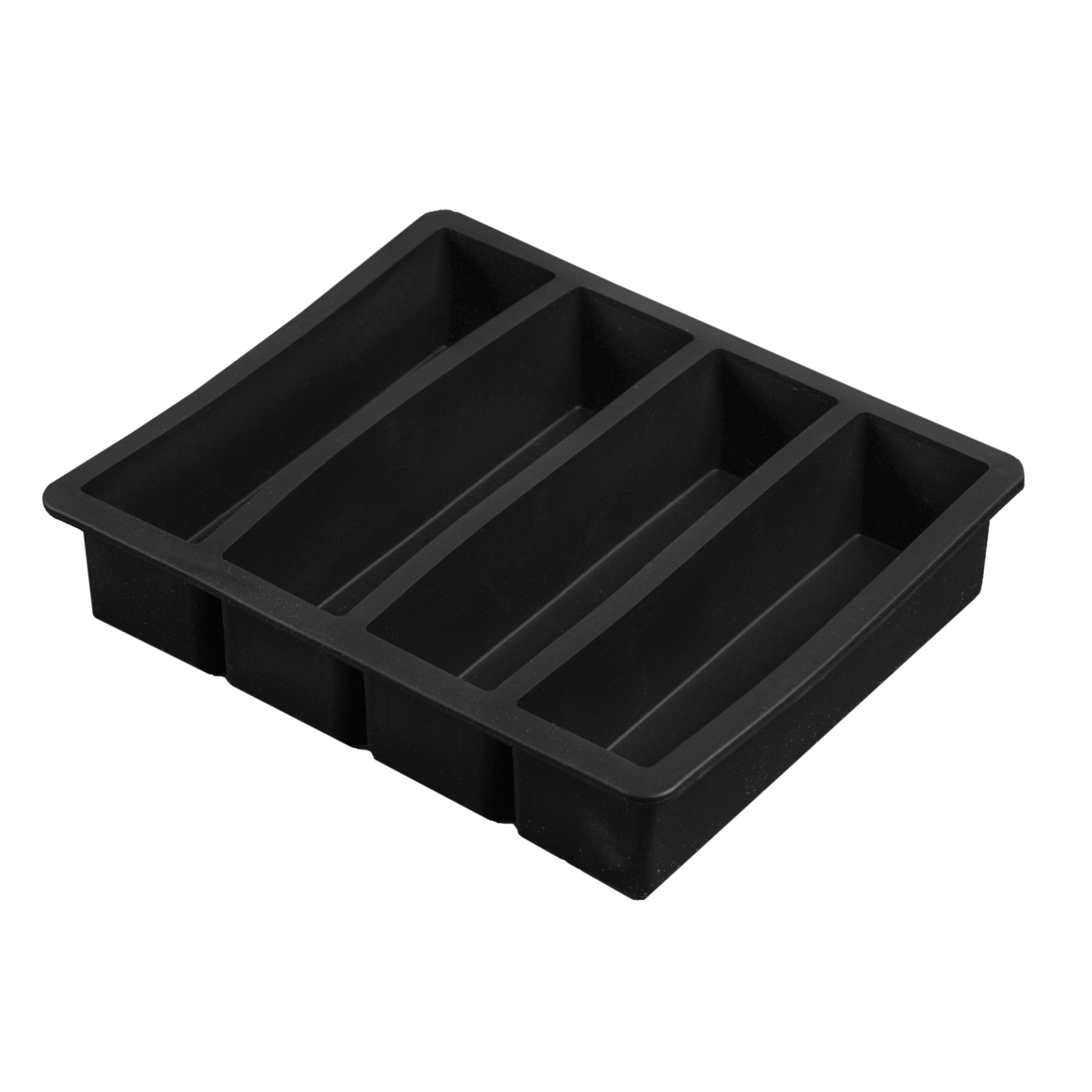Bar Professional Collins IJsblokjesvorm 4 vakjes zwart productfoto