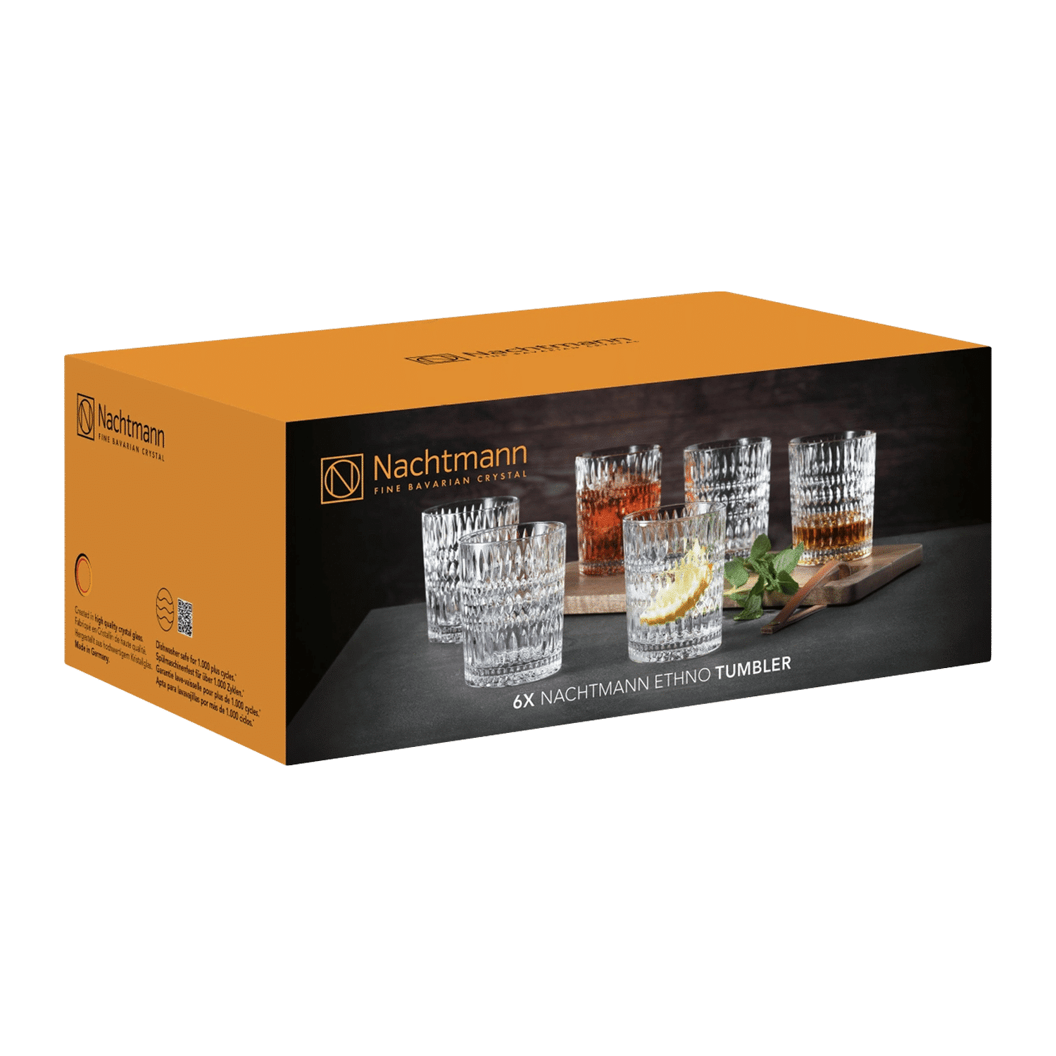 Nachtmann Ethno Tumbler 30,4 Cl - 12 Stuks - Glazen.nl