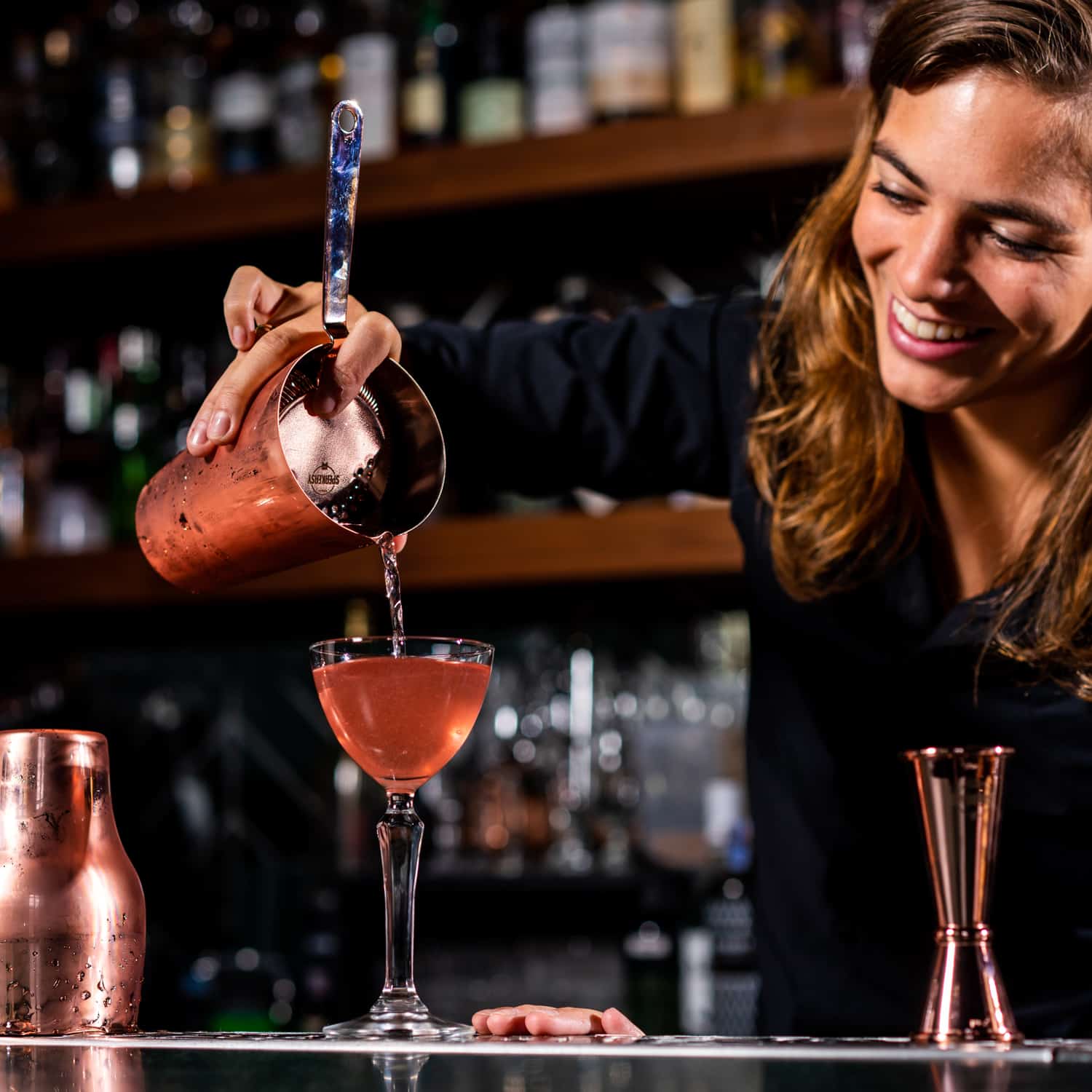 Speakeasy Cocktail Set Zwart - 4 - Delig - Glazen.nl
