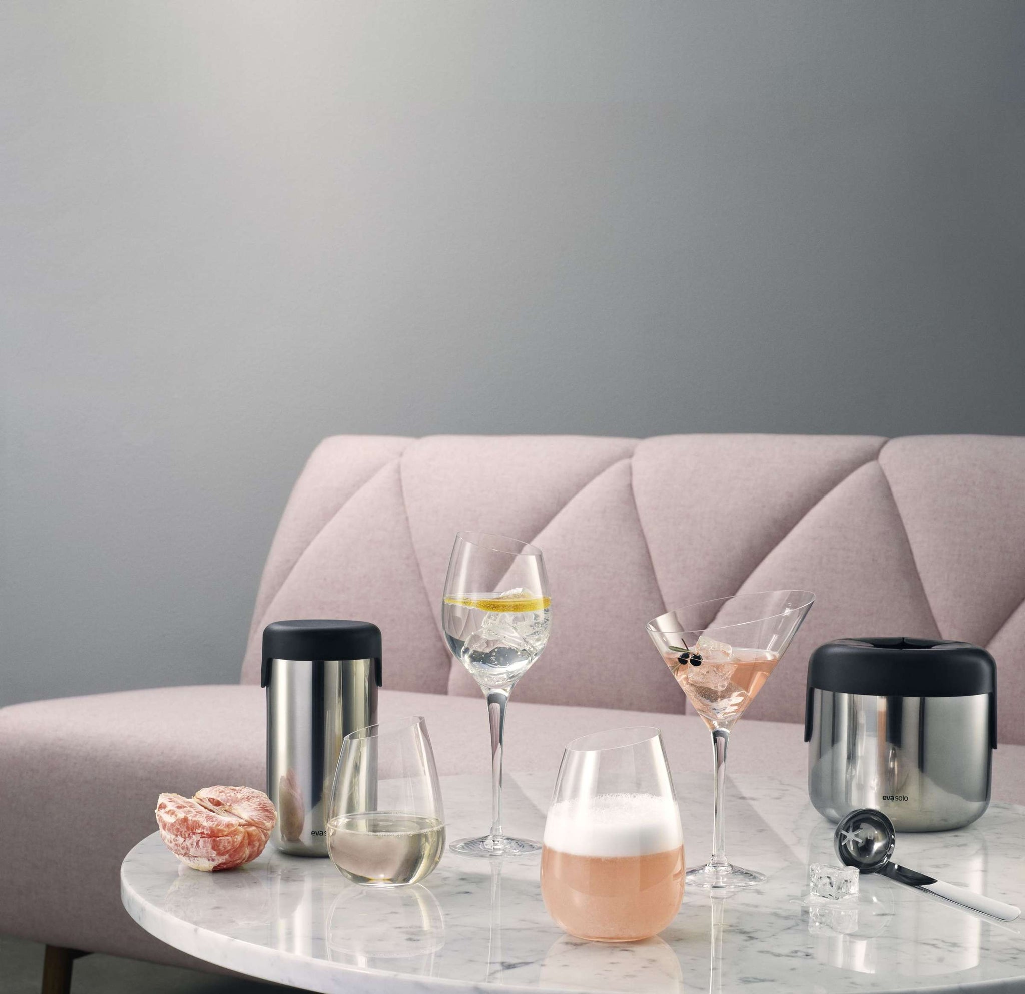 Eva Solo Wasserglas mit schrägem Rand 38 Cl