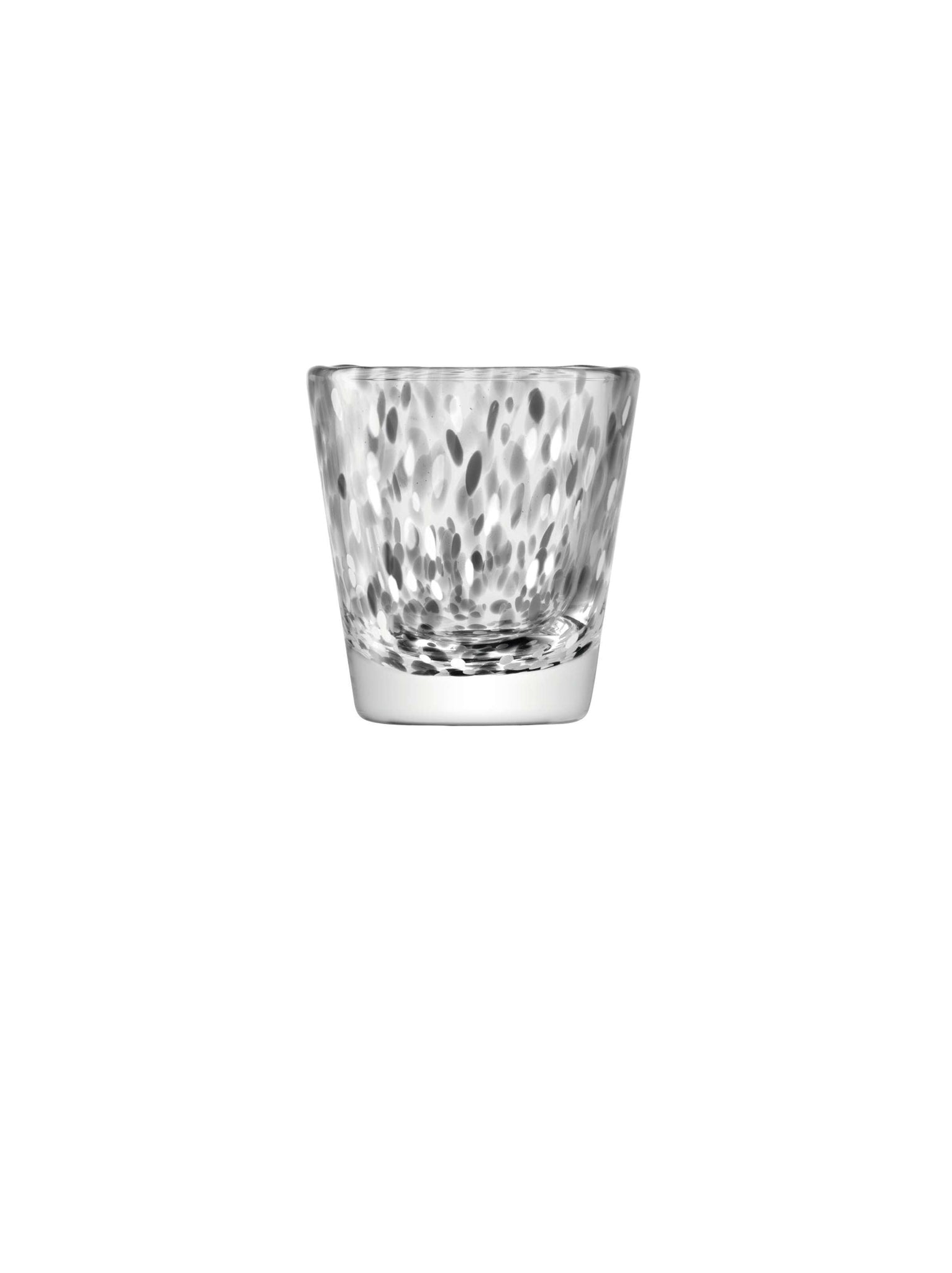 L.S.A. Asher Wasserglas 34 Cl Grau Gesprenkelt
