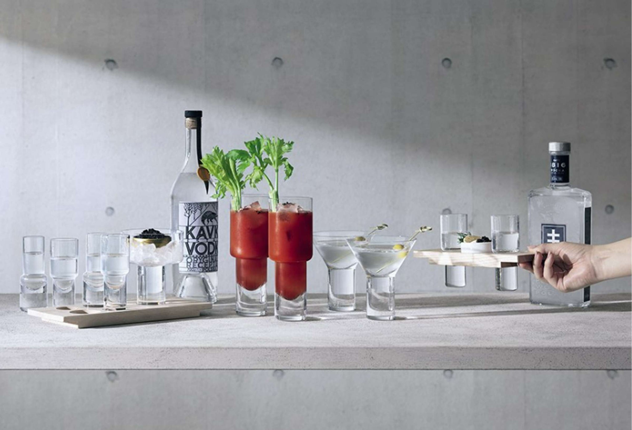 L.S.A. Wodka-Schnapsglas 40 Cl - 2 Stück