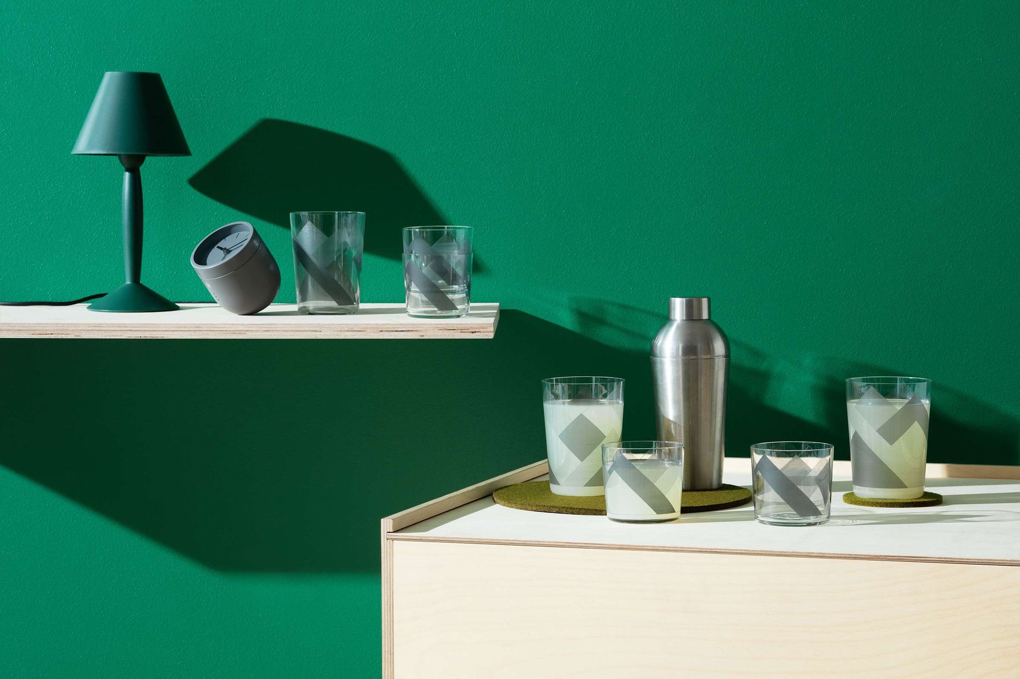 L.S.A. Peaks Tumbler 31 Cl Grau - 4 Stück