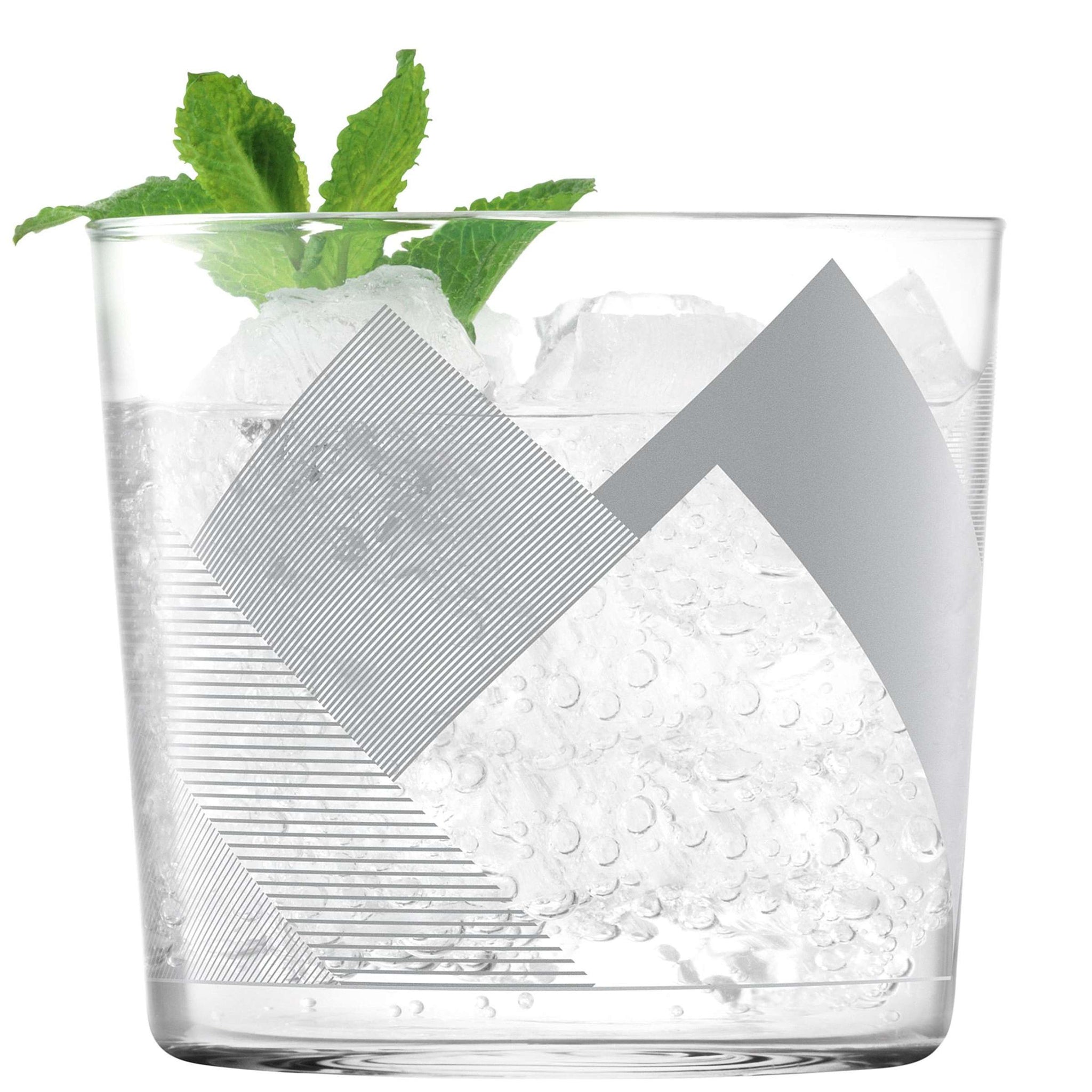 L.S.A. Peaks Tumbler 31 Cl Grau - 4 Stück