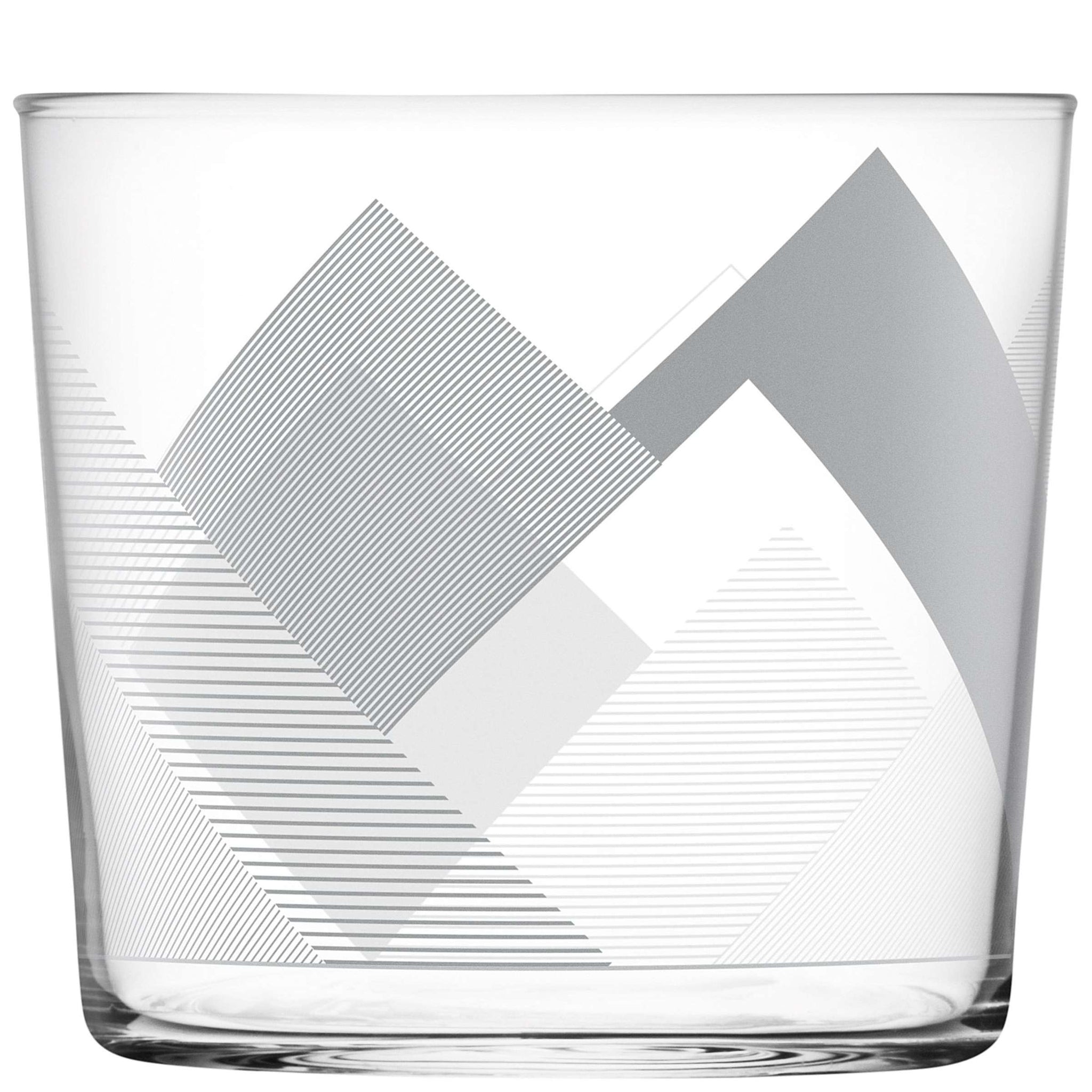 L.S.A. Peaks Tumbler 31 Cl Grau - 4 Stück