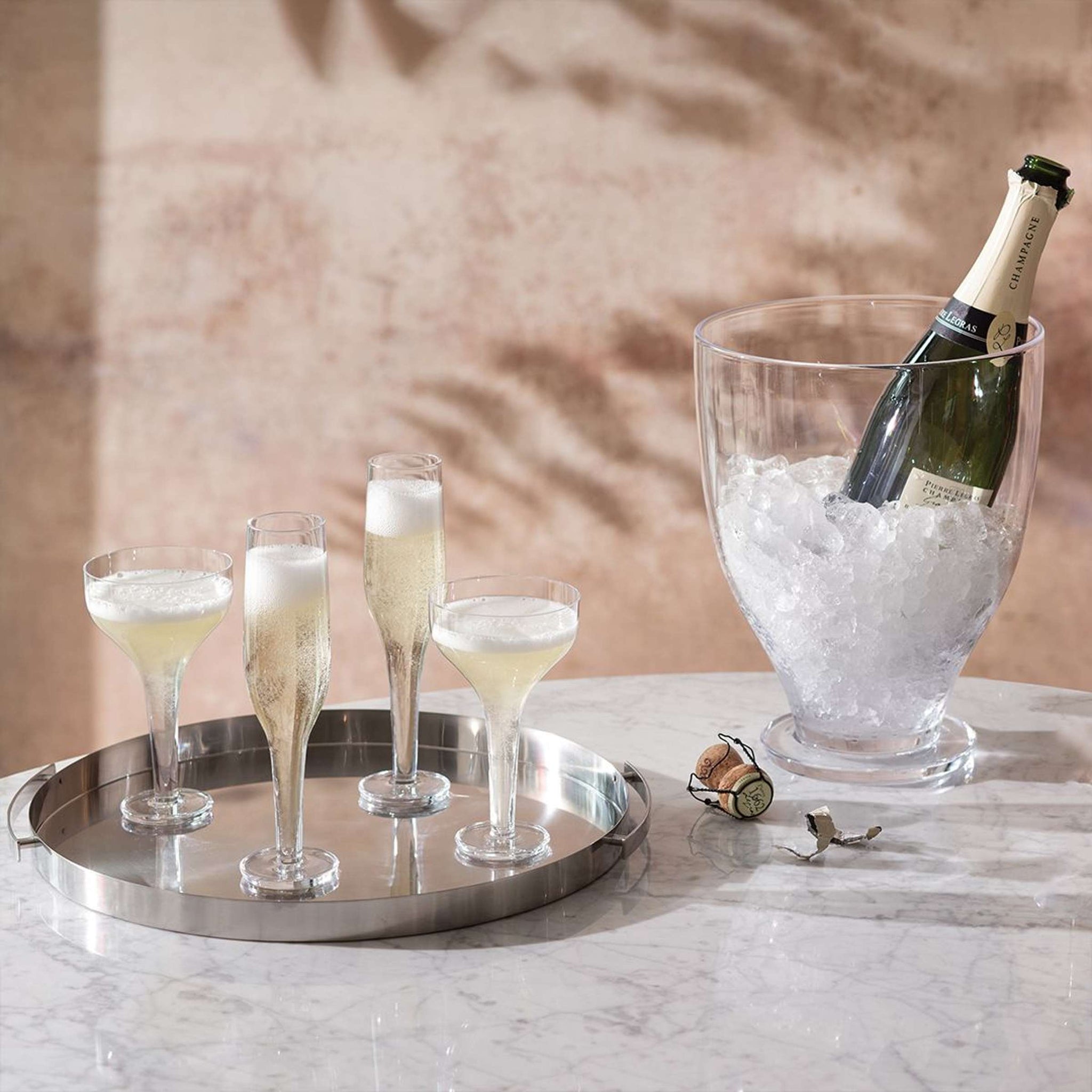 L.S.A. Epoque Champagne Glass 17 Cl - 2 Pieces