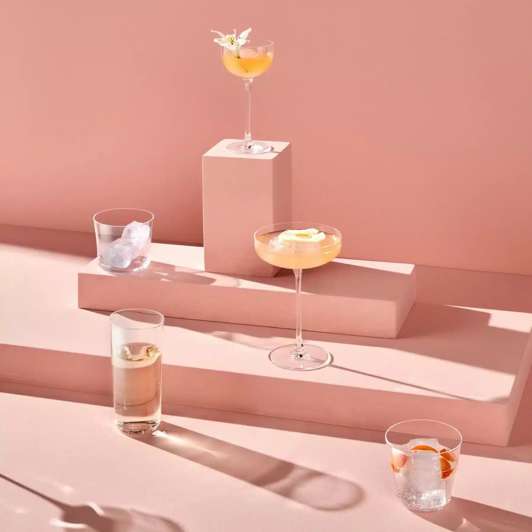 Nude Glass Savage Champagneglas / Coupe 22 Cl - 6 Stuks - Glazen.nl