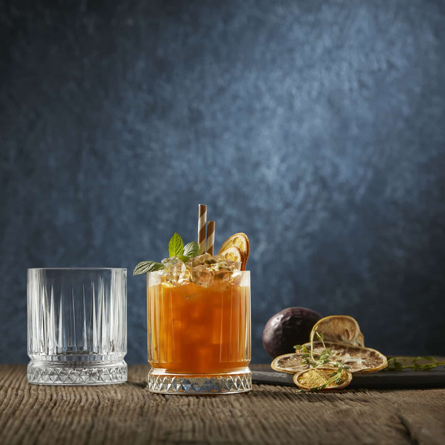 Pasabahce Elysia Tumbler 21 Cl Gouden Rand - 4 Stuks - Glazen.nl