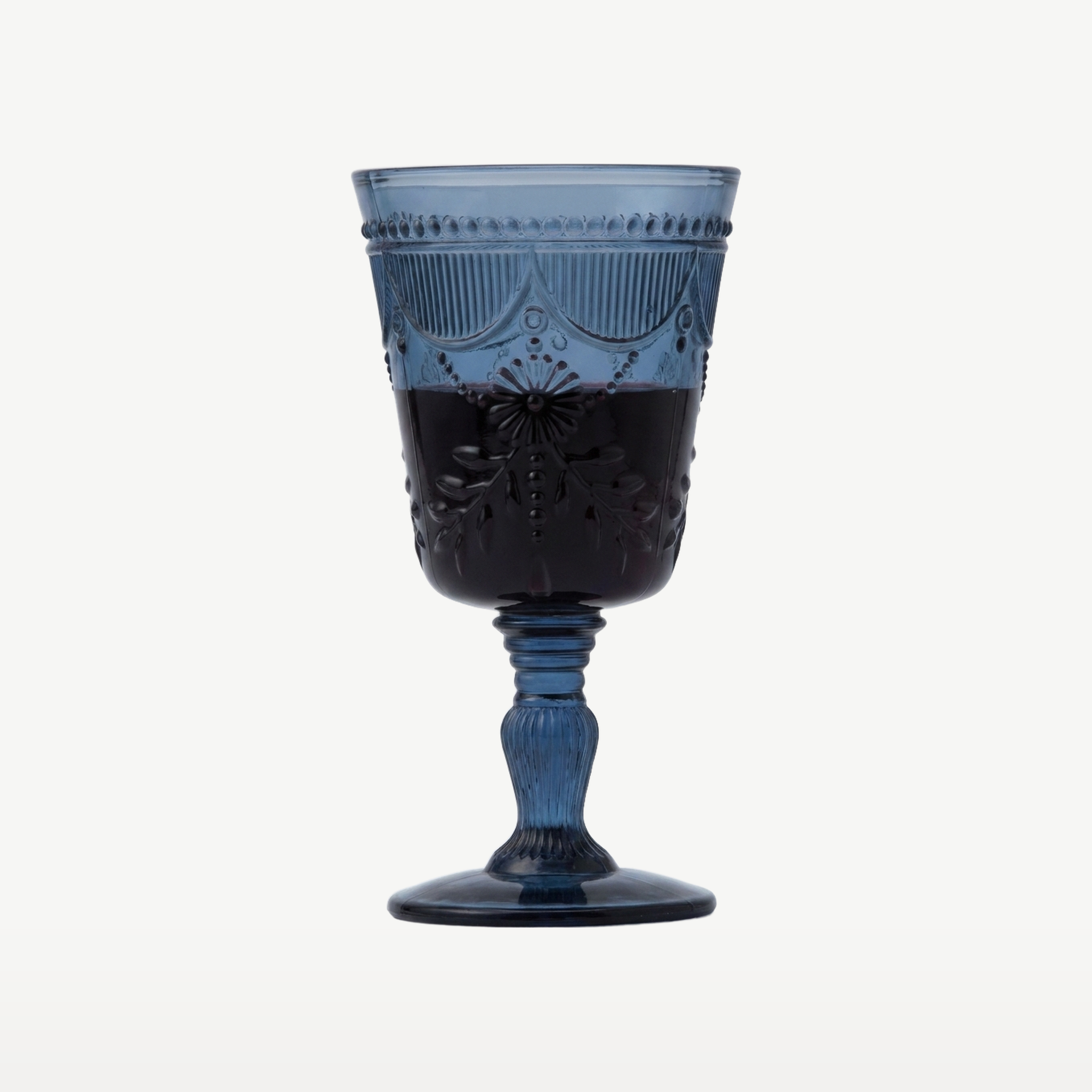 Fortessa Debutante Wijnglas 28 cl Donker Blauw - 6 Stuks - Glazen.nl