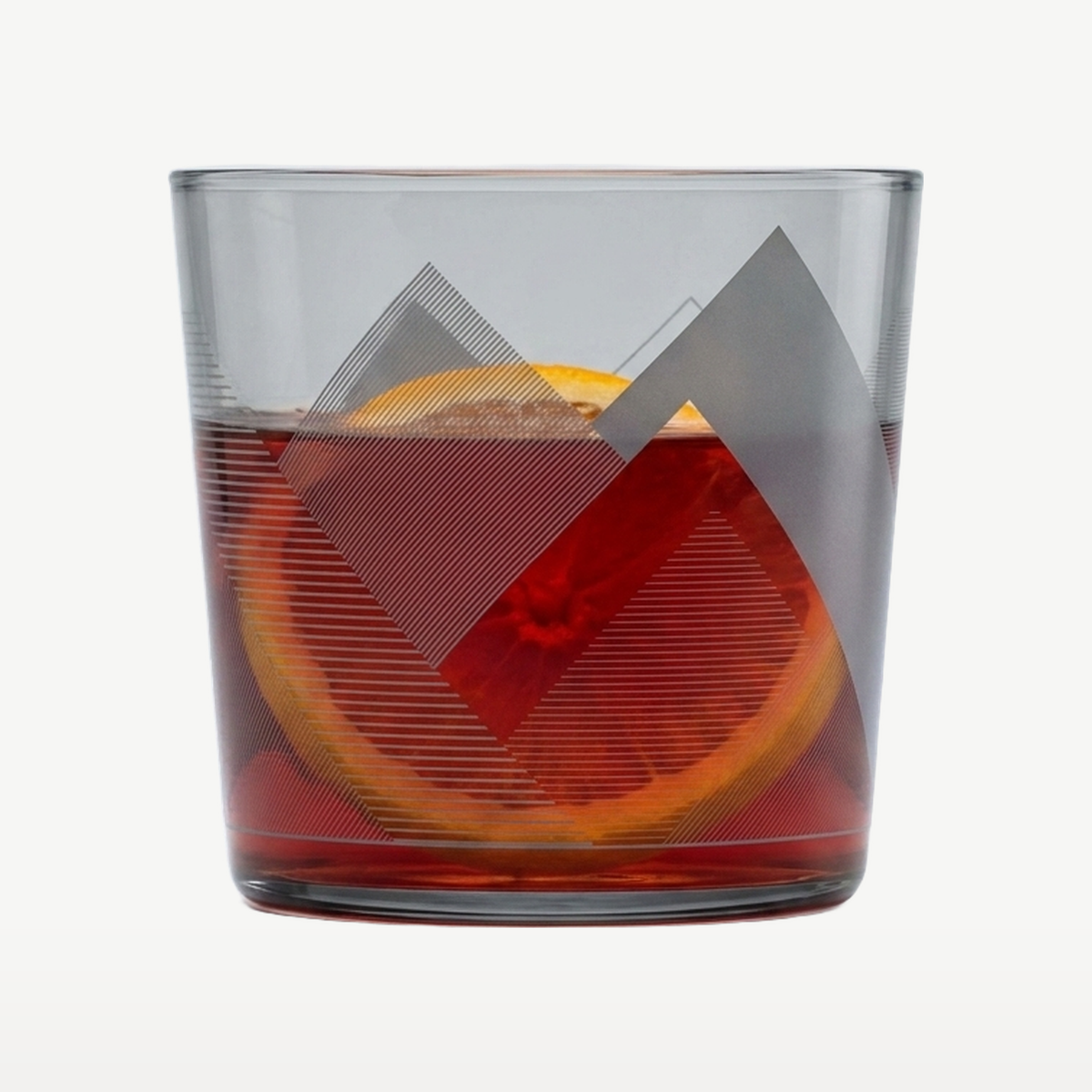 L.S.A. Peaks Tumbler 31 Cl Grijs - 4 Stuks - Glazen.nl