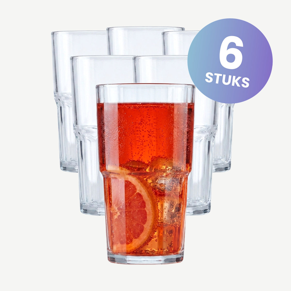 Arcoroc Norvege Longdrinkglas 32 Cl Gehard - set van 6 glazen