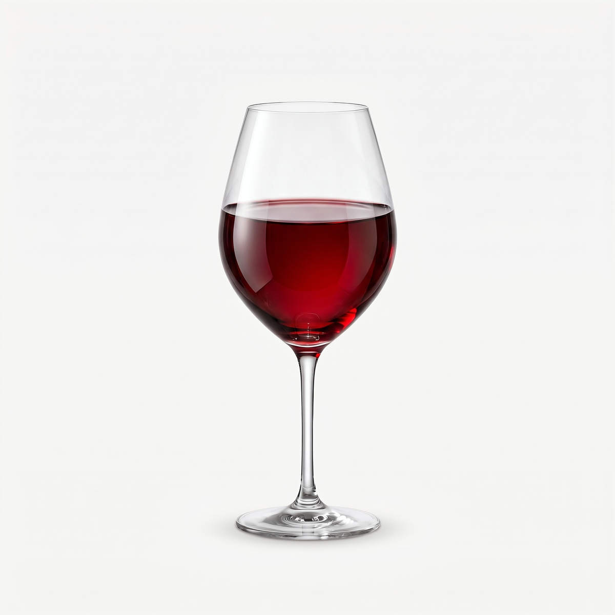 Bar Professional Opera wijnglas kunststof 51 cl gevuld met rode wijn