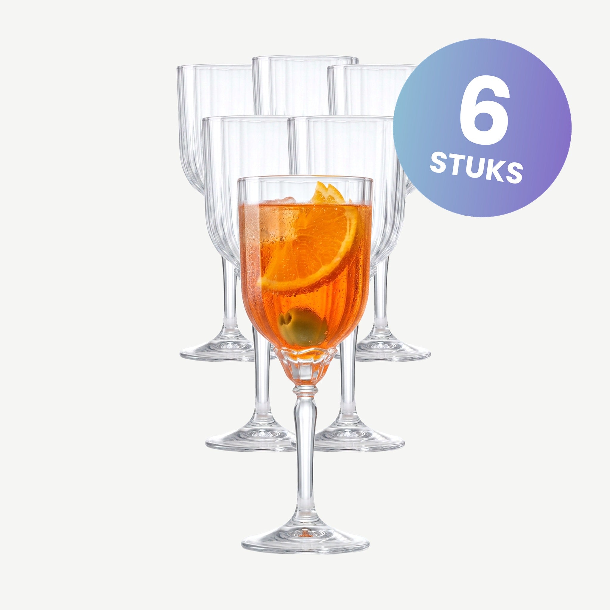 Bormioli Rocco Florian Cocktailglas 24,5 Cl - set van 6 glazen