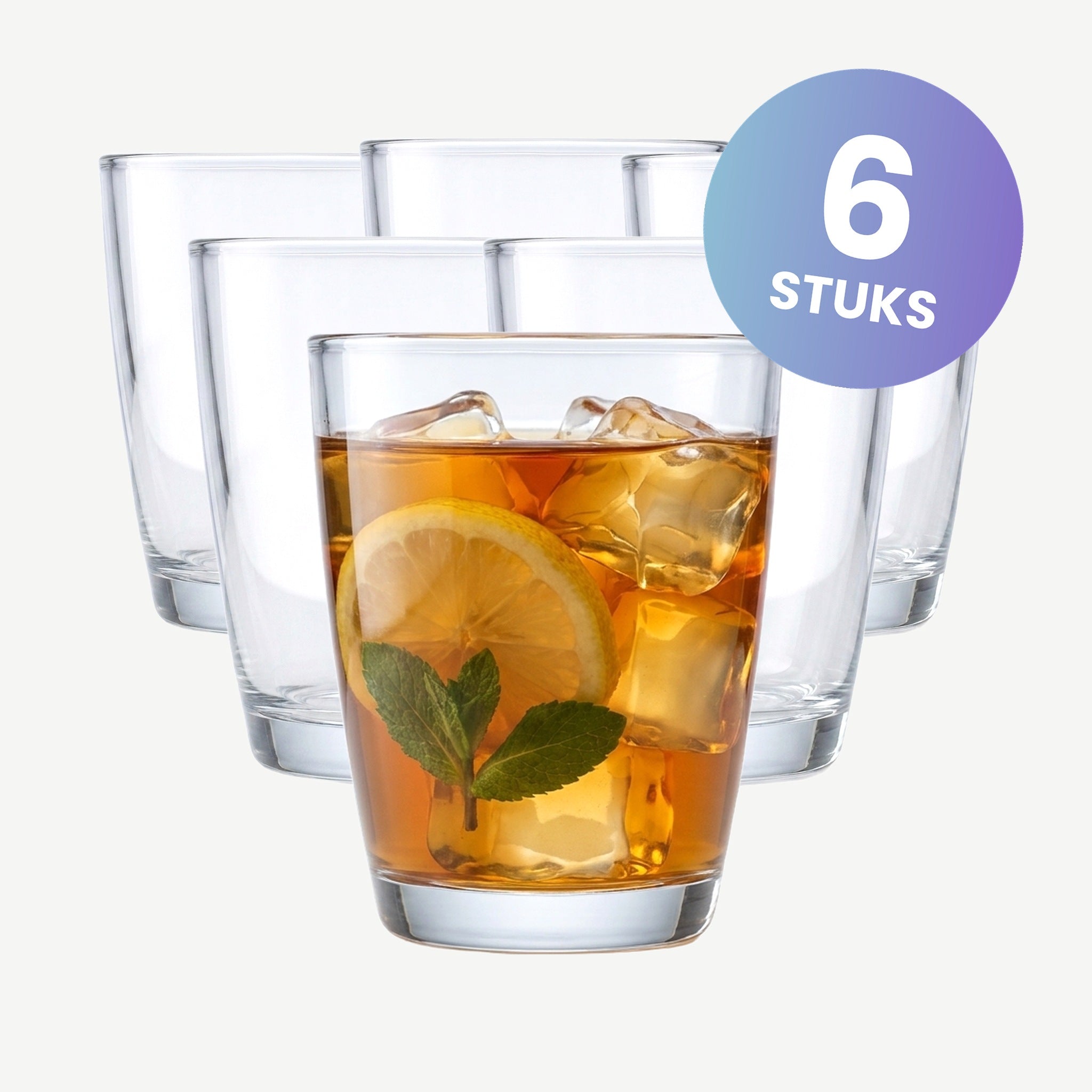 Bormioli Rocco Pulsar Tumbler 30 Cl - set van 6 glazen