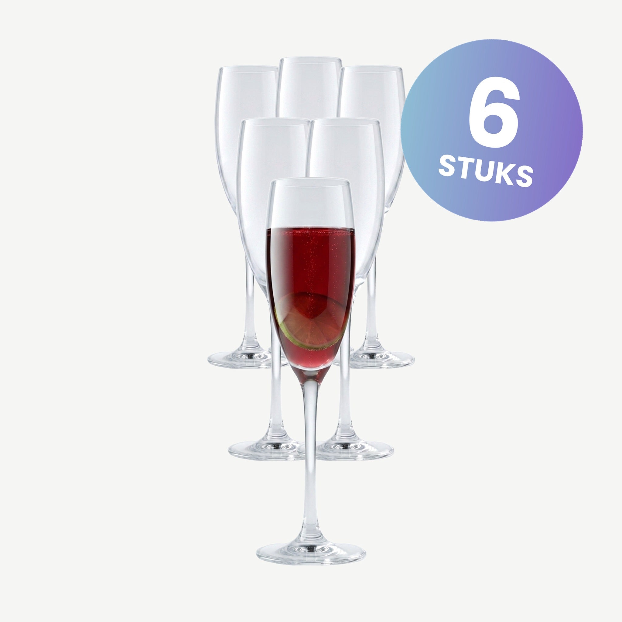 Chef & Sommelier Cabernet Champagneglas / Flute 16 Cl - set van 6 glazen