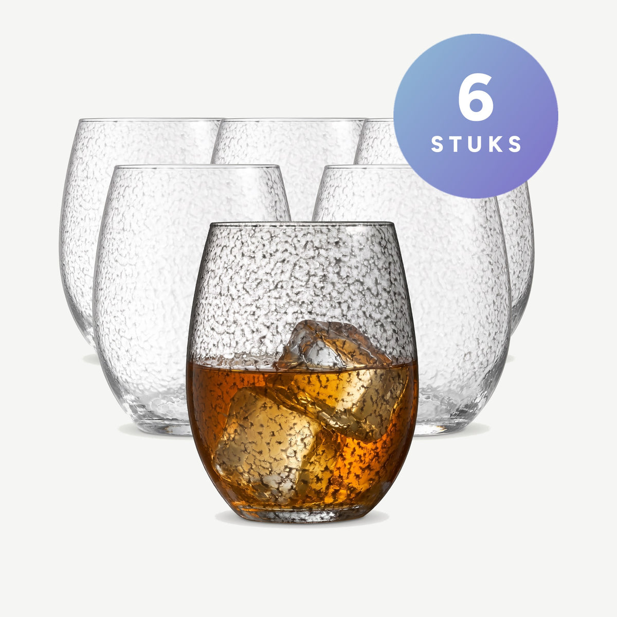 Chef & Sommelier Primary Tumbler 36 Cl Grijs set van 6 glazen
