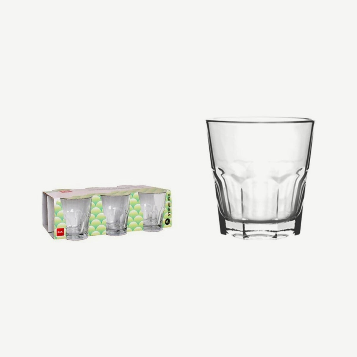 COK Strike tumbler met verpakking