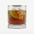 Pasabahce Elysia Becher 35,5 cl Goldrand - 4 Stück