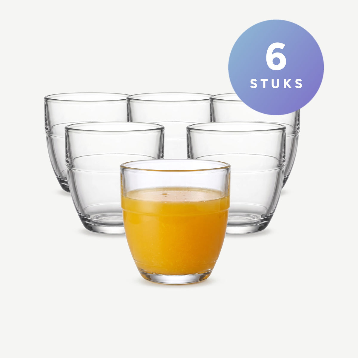 Duralex Gigogne Tumbler 16 Cl set van 6 stuks