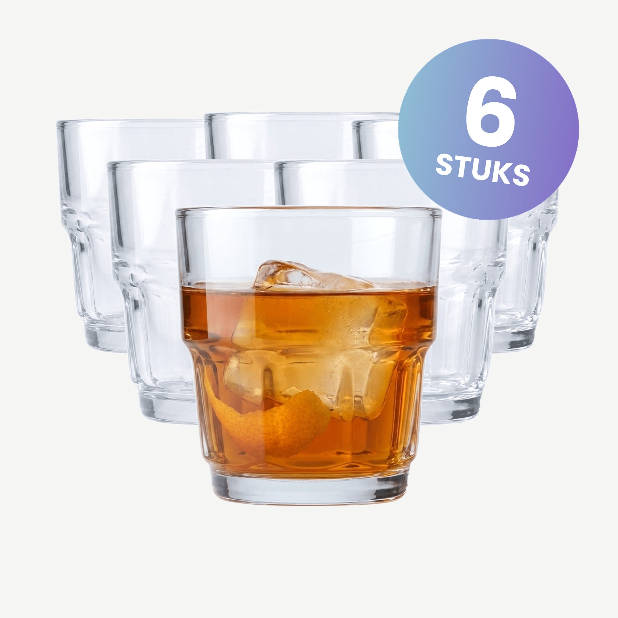 Duralex Lola Tumbler 20 Cl - set van 6 glazen