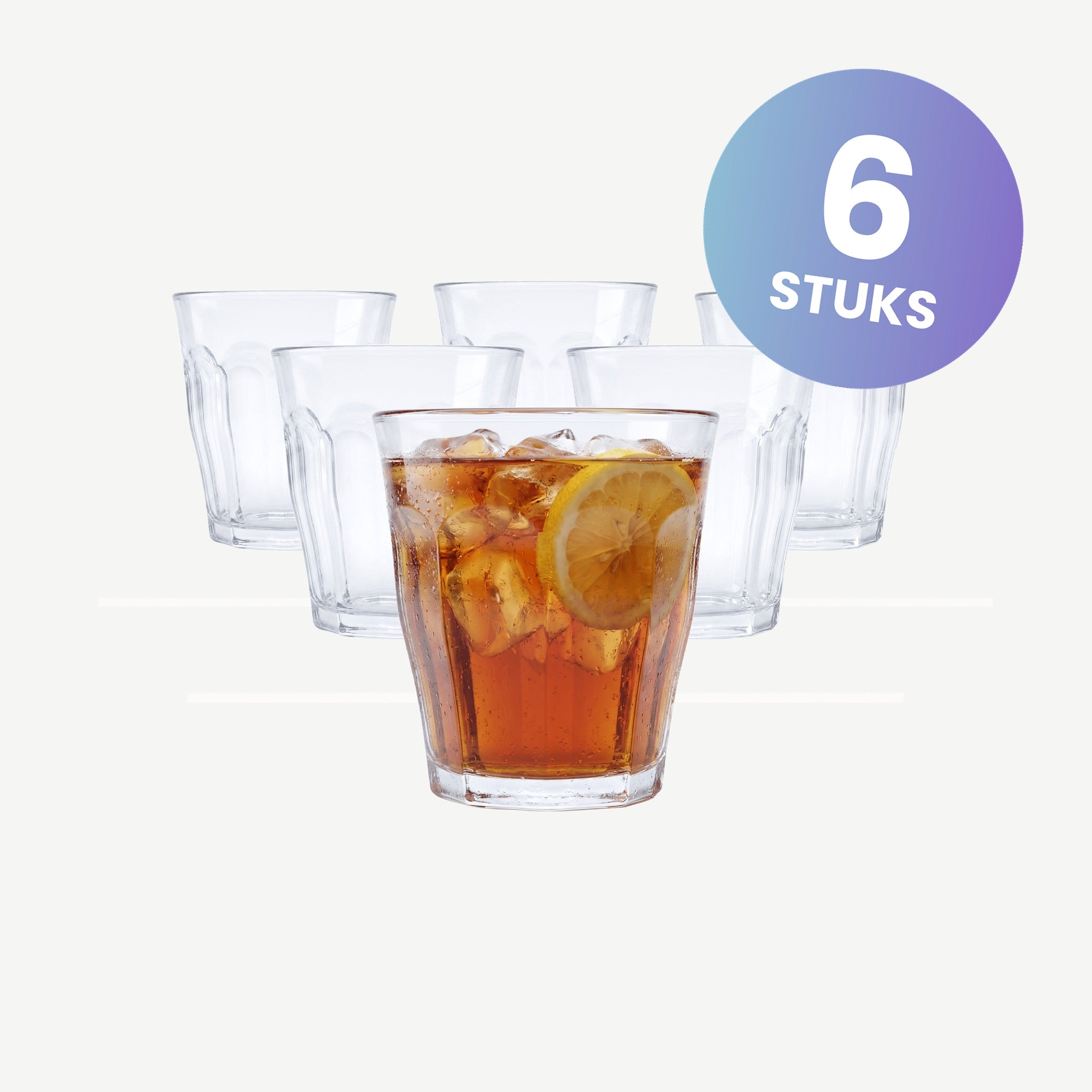 Duralex Picardie Tumbler 20 Cl - set van 6 glazen