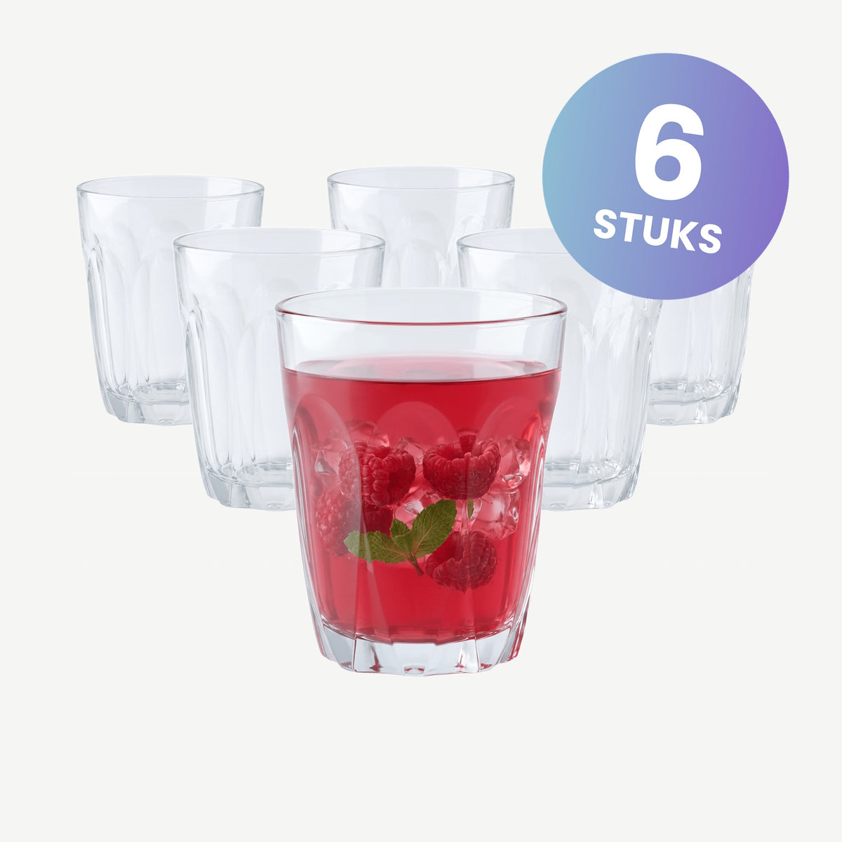 Duralex Provence Tumbler 25 Cl - set van 6 glazen