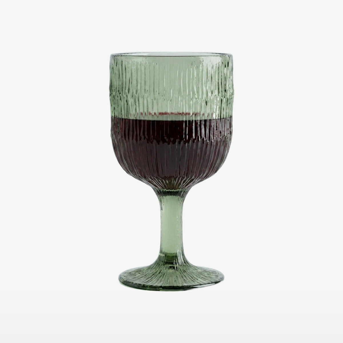 J-Line Wijnglas Groen - Glazen.nl
