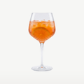 Luigi Bormioli Roma 1960 Ginglas Old Tom 80 Cl Orangefarbenes Pack – 2 Stück