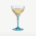 Bormioli Rocco Florian Champagnerglas / Coupé 24 Cl Hellblau – 4 Stück