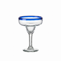 Bar Professional Margarita Cocktailglas Blauer Rand 38 cl
