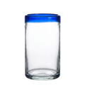 Bar Professional Highball Longdrinkglas Blauer Rand 45 Cl