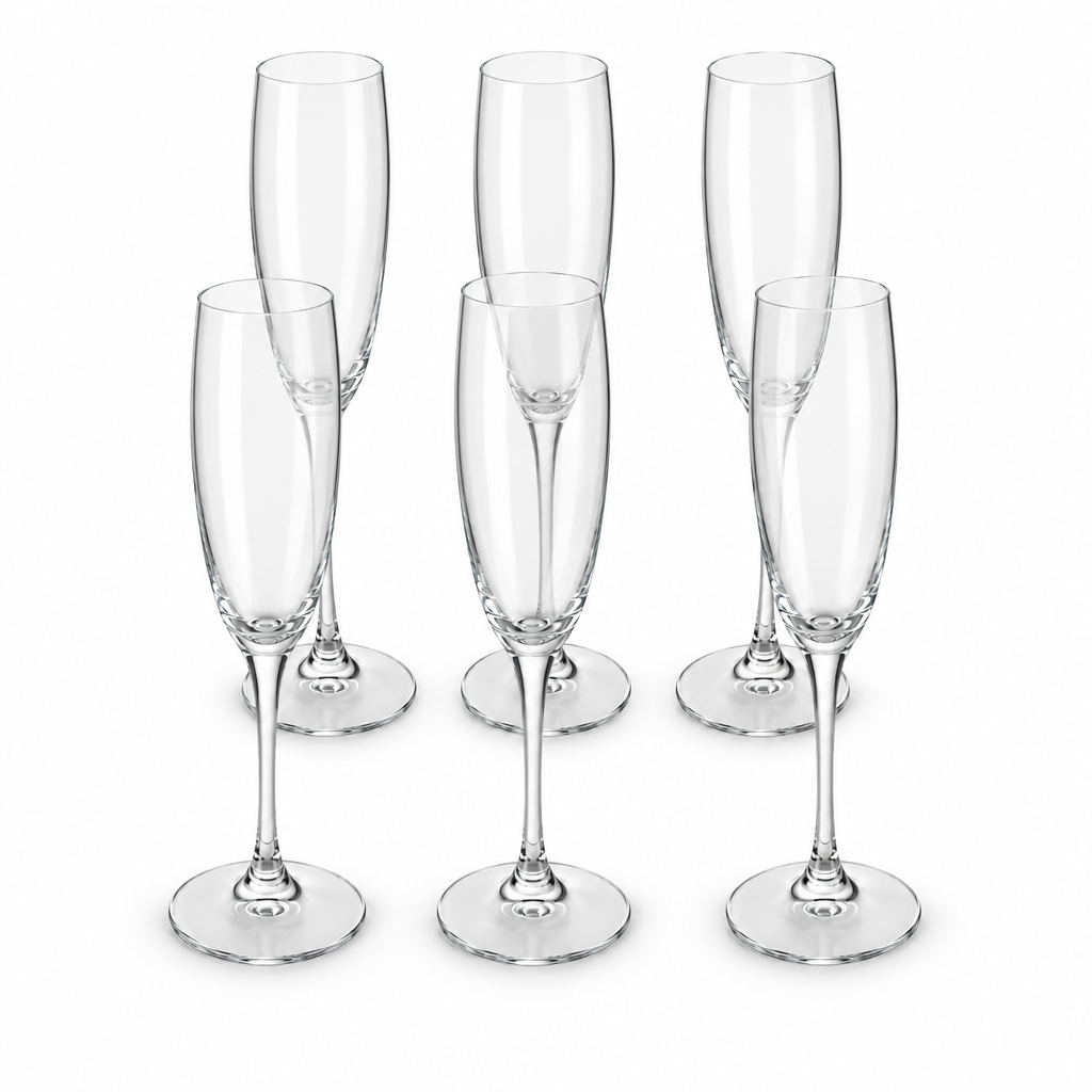Schott Zwiesel Mondial Champagneglas 20,5 cl Transparant - 6 Stuks set