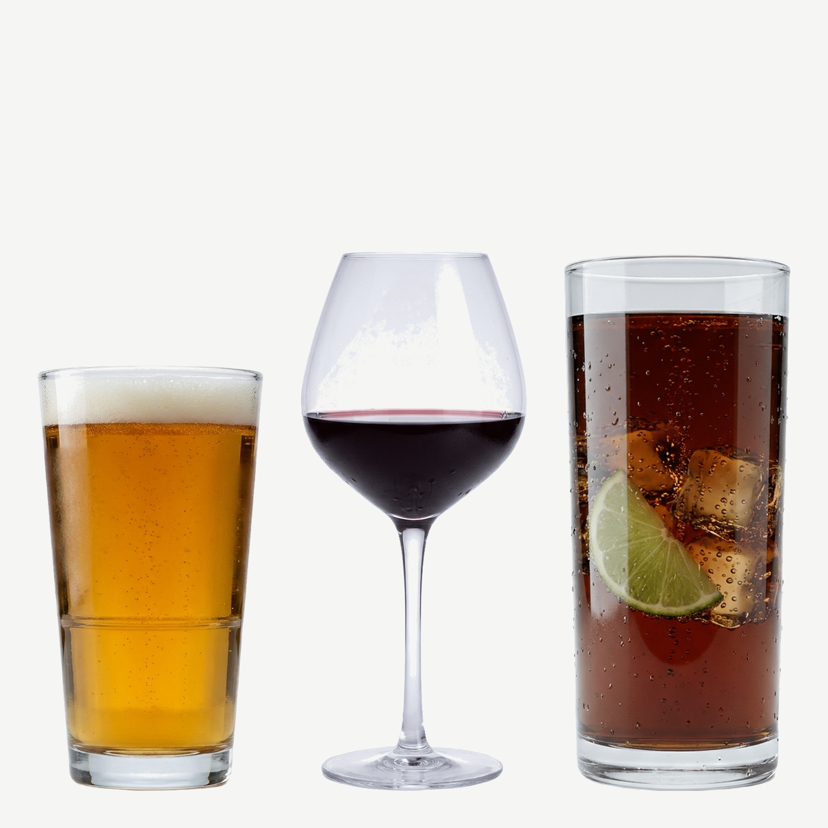 Horeca starterbox 30 delig met vaasjes, wijnglazen en longdrinkglazen