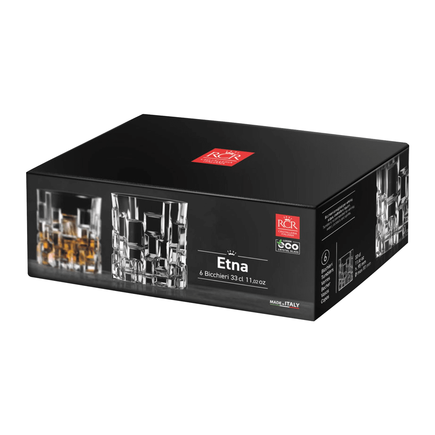 RCR Etna Tumbler 33 Cl - 6 Stuks - Glazen.nl