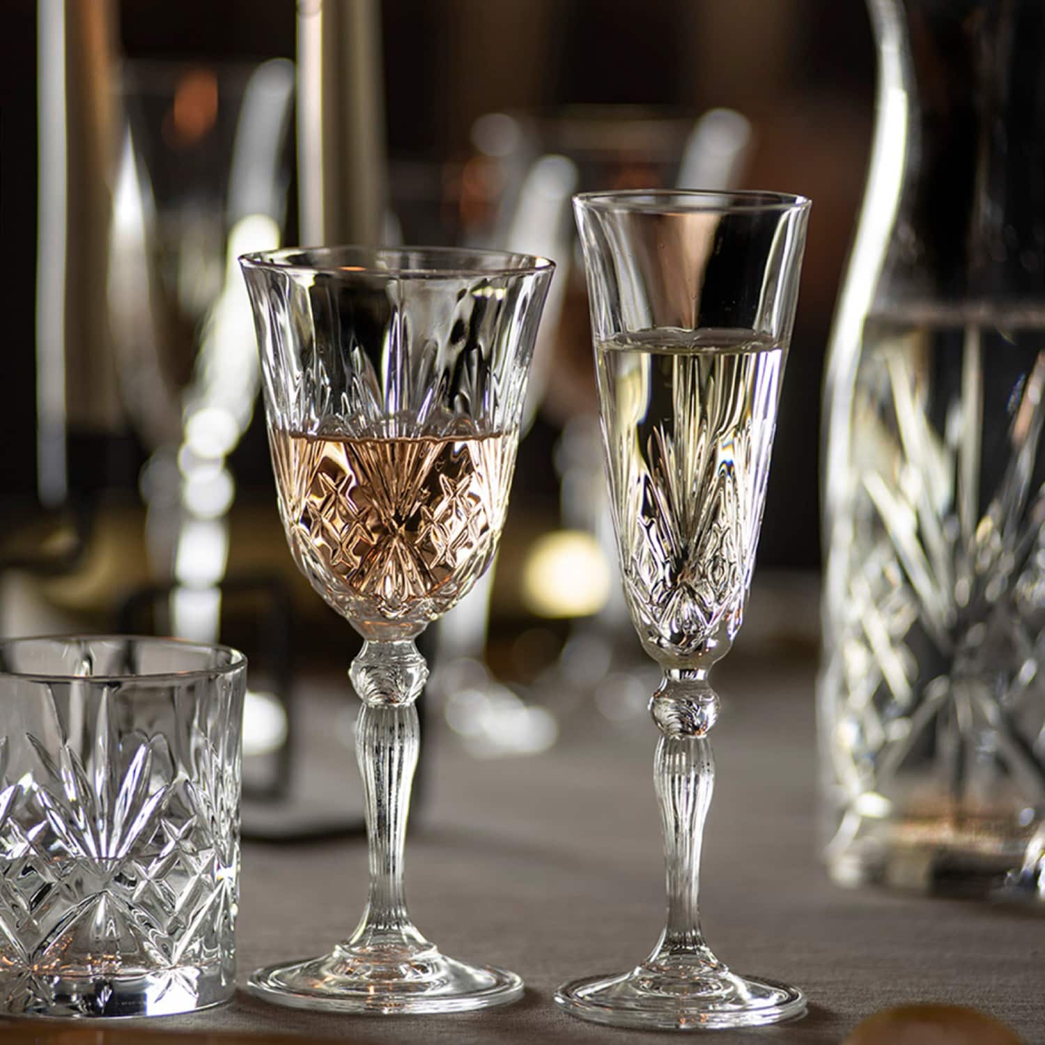 RCR Melodia Glazenset 18 - Delig (Longdrinkglazen - Tumblers) - Glazen.nl