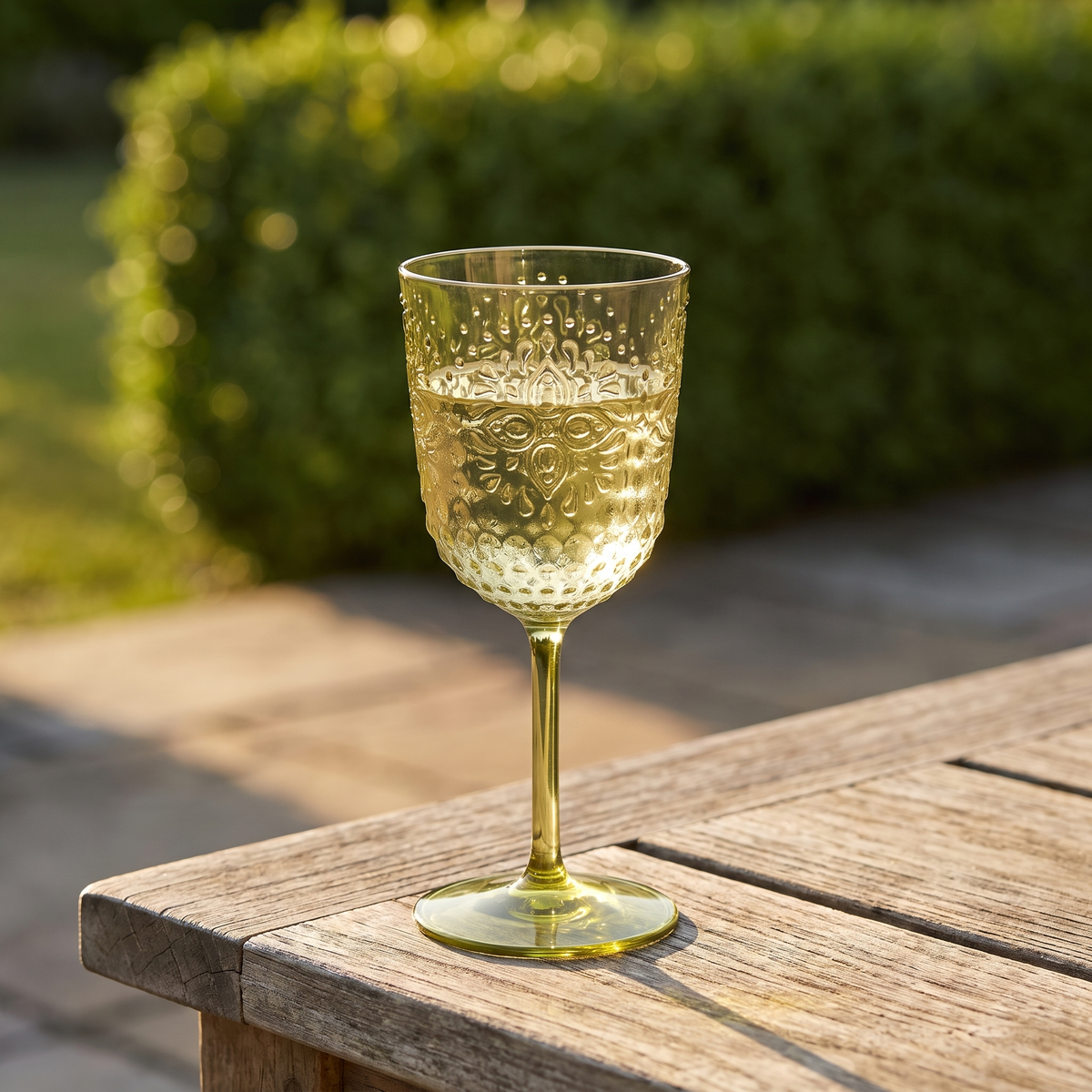 J-Line Wijnglas 41,4 Cl Onbreekbaar Groen - 6 Stuks, sfeerbeeld