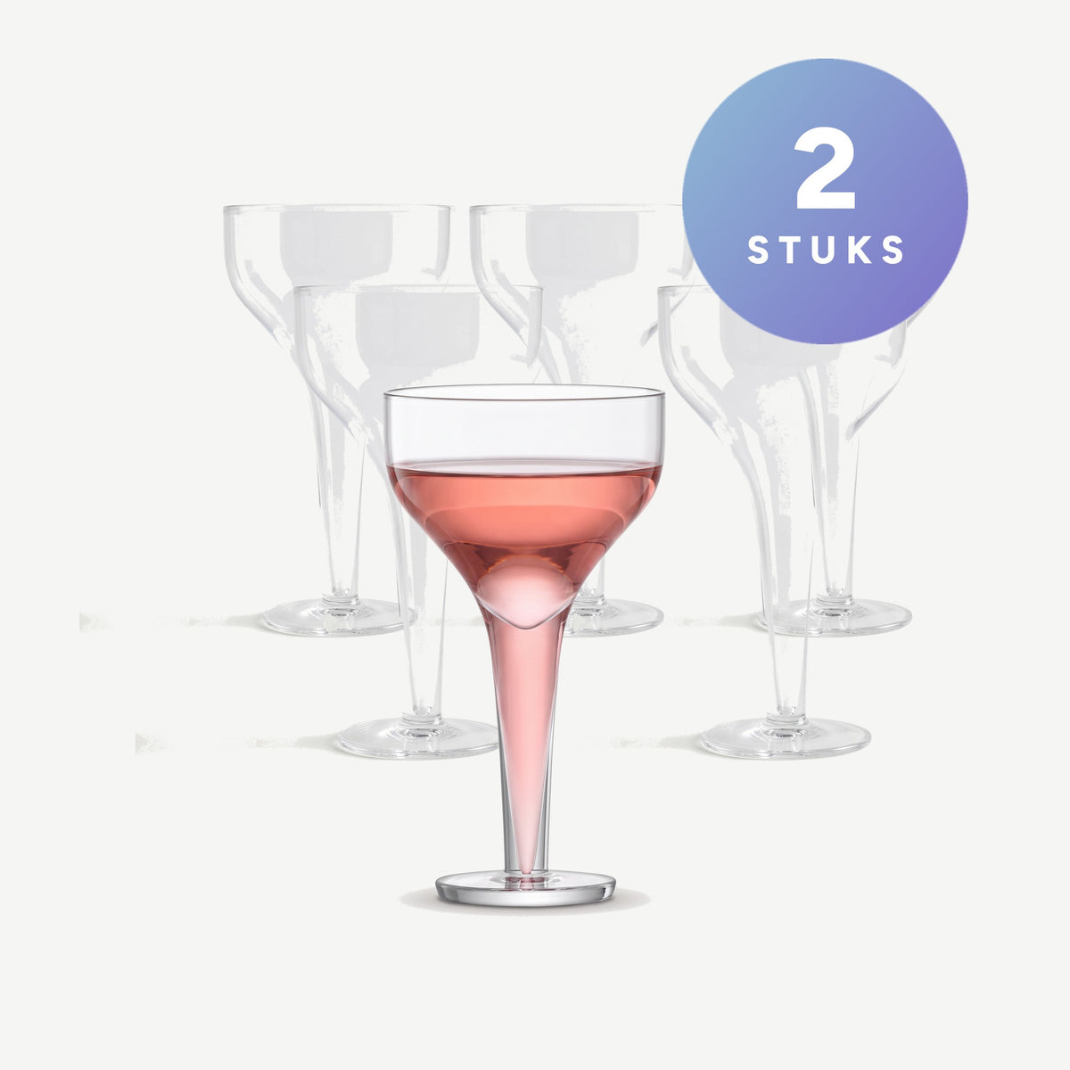 L.S.A. Epoque Cocktailglas 17,5 Cl set van 2 glazen
