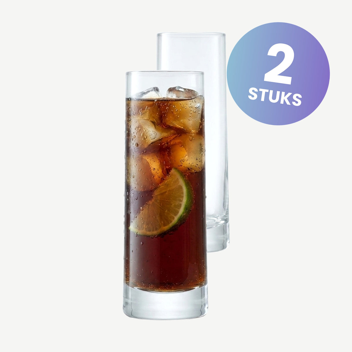L.S.A. Gin Longdrinkglas 38 Cl - set van 2 glazen
