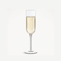 Luigi Bormioli Bach Champagne Glass / Flute 21 Cl - 4 Pieces