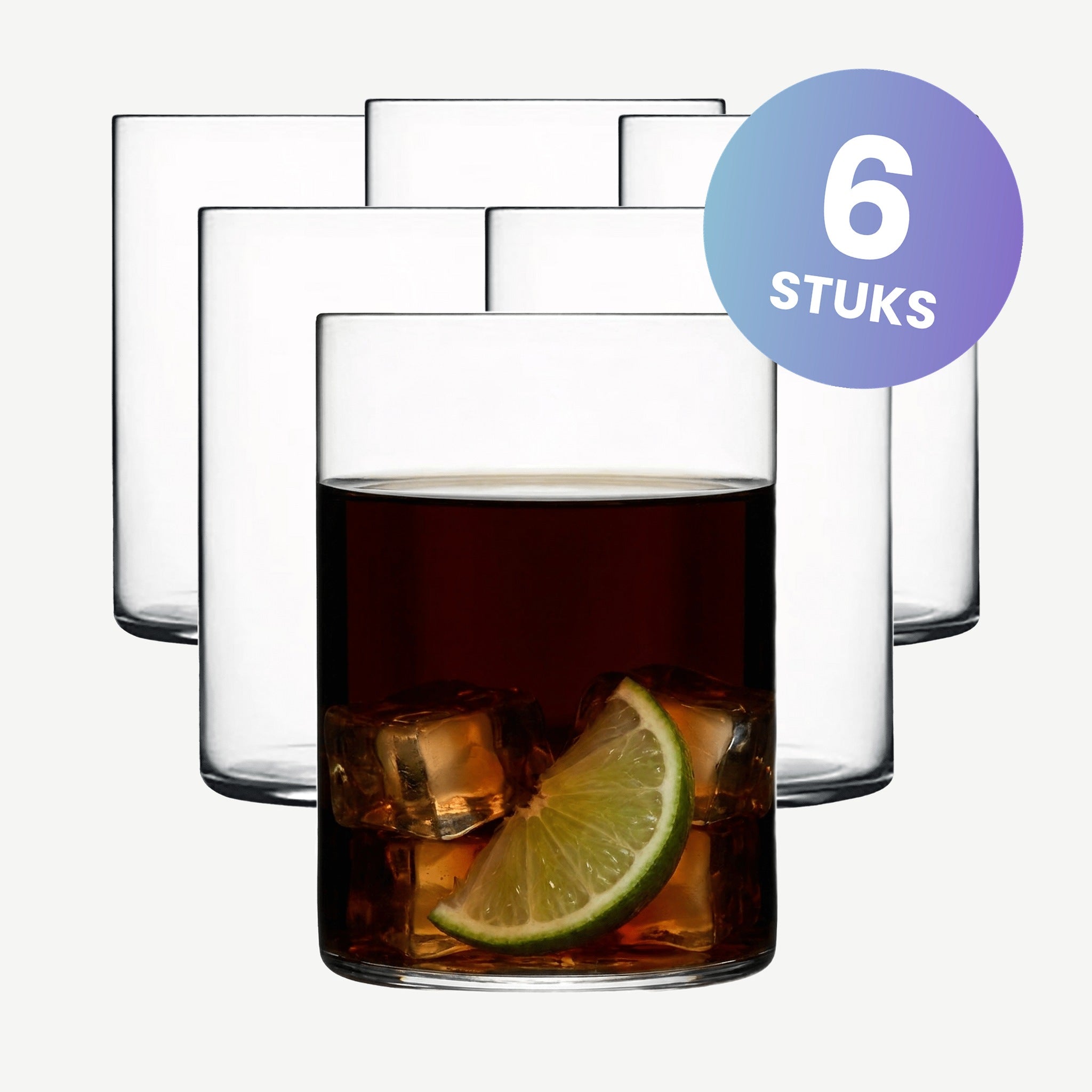 Luigi Bormioli Top Class Tumbler 45 Cl  - set van 6 glazen