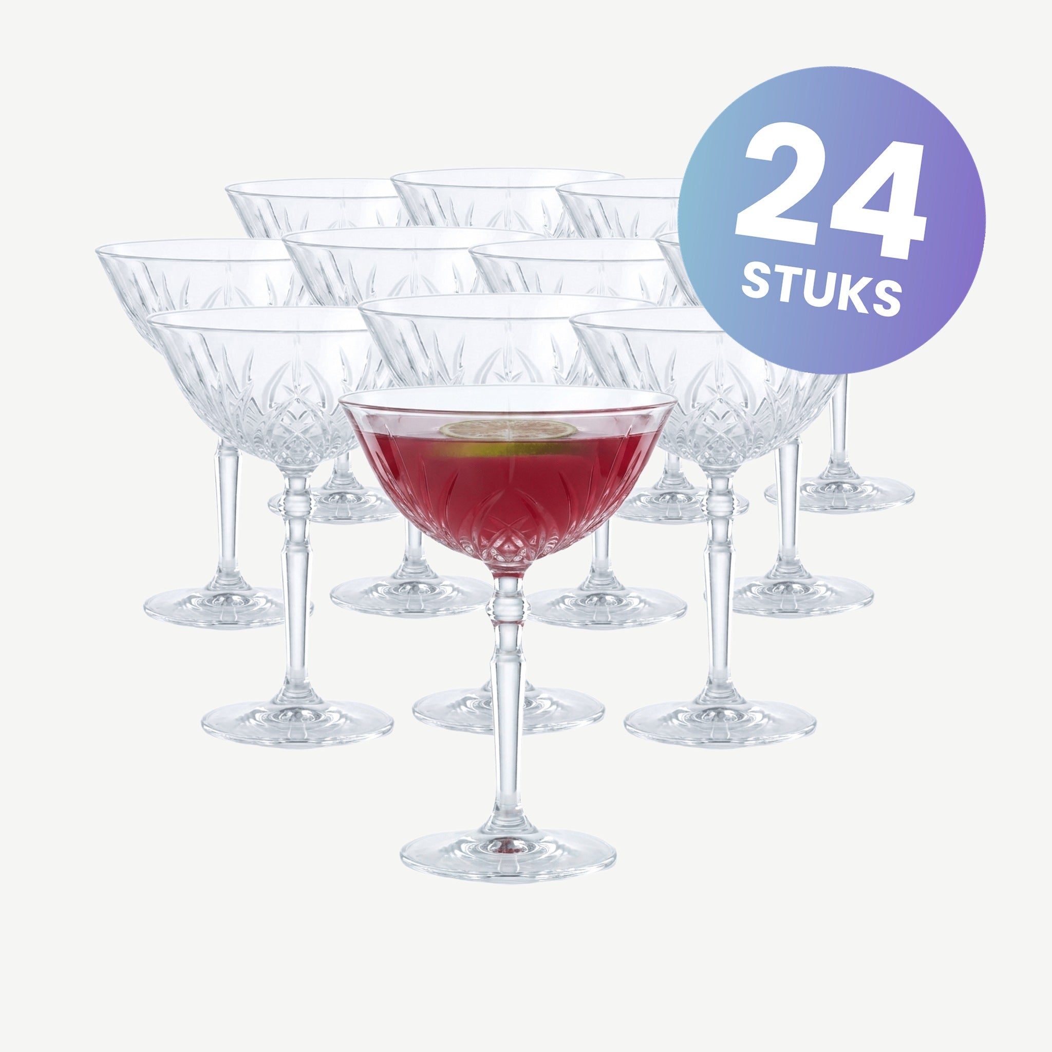Nachtmann Palais Cocktailglas 20 Cl - set van 24 glazen