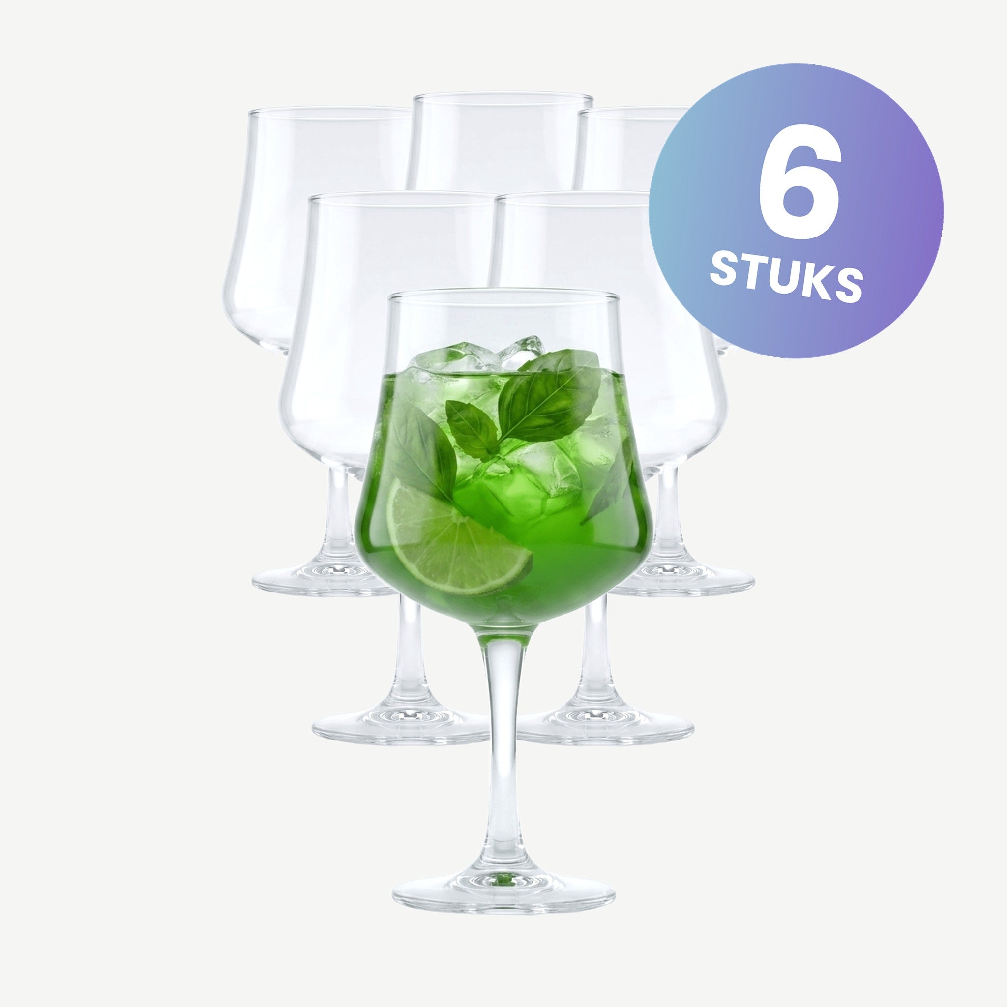 Onis Arome gin tonicglazen 60 Cl - set van 6 glazen