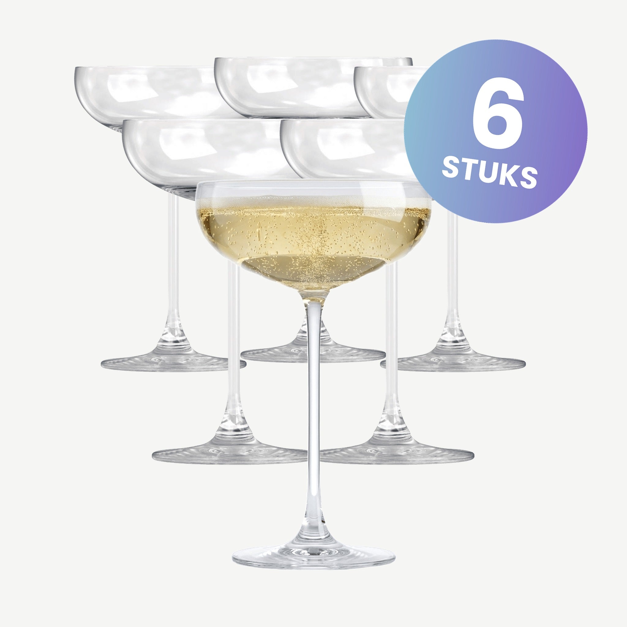 Onis Bespoke Champagneglas / Coupe 28 Cl - set van 6 glazen