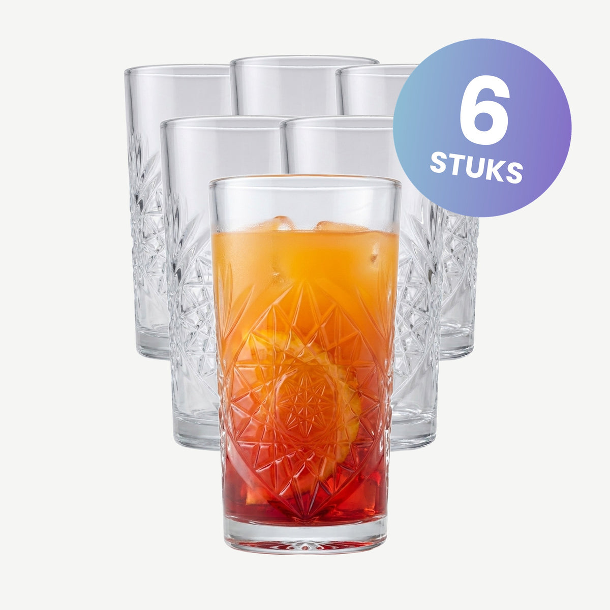Onis Icon Longdrinkglas 36,5 Cl - set van 6 glazen