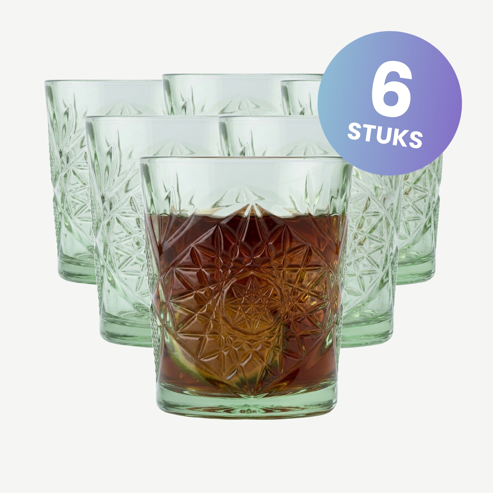 Onis Icon Tumbler 35,5 Cl Licht Groen - set van 6 glazen