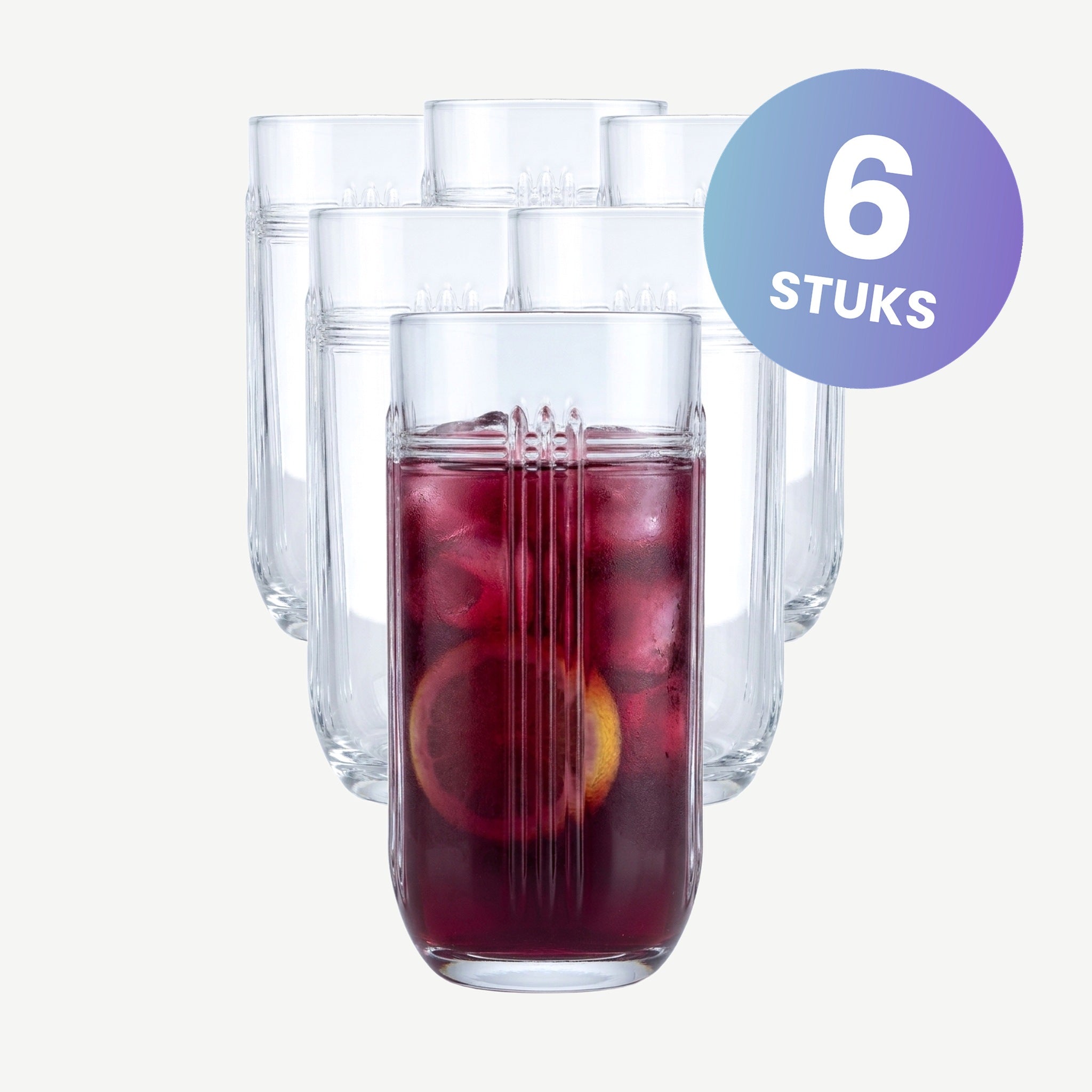 Onis The Gats Longdrinkglas 36 High Ball - set van 6 glazen