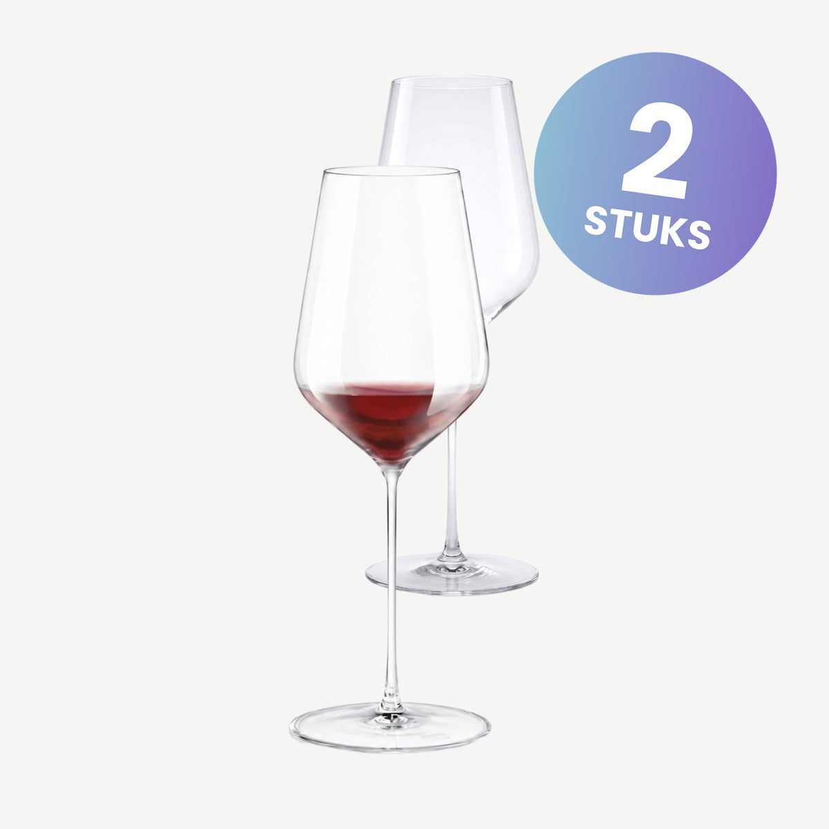 Paradox Cristalin Galileo Bordeaux Wijnglas 58 Cl Handgemaakt - set van 2 glazen