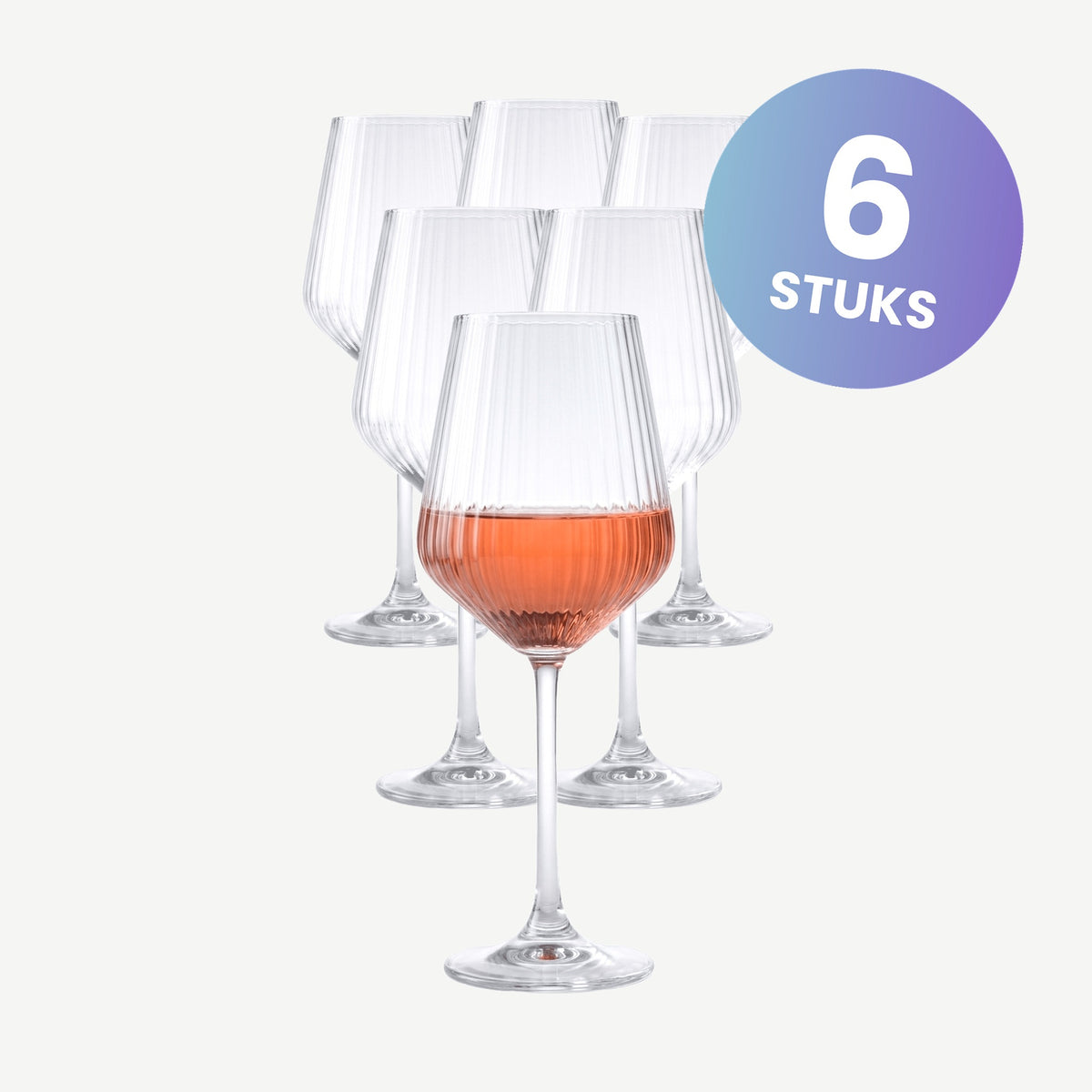 Pasabahce Allegra Focus Wijnglas 35 Cl - set van 6 glazen
